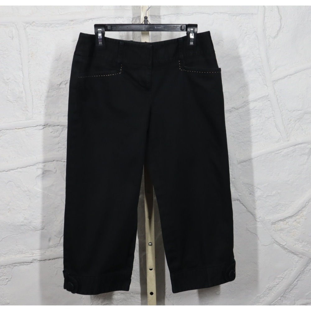 Ann Taylor Loft Petites Capris - Black - Size 0P